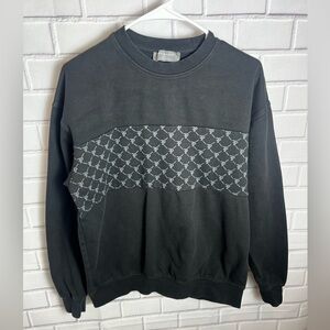 PRIMARK Black Patterned Men's Sweater/size S